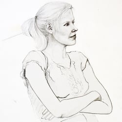 Portraitzeichung – Bleistift