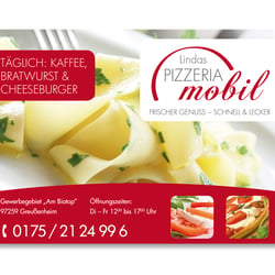 Anzeige mobile Pizzeria
