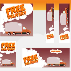 Lastwagen Banner