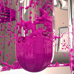Fluid-Simulation, Motion graphics