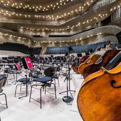 Orchesterbereich der Elbphilharmonie