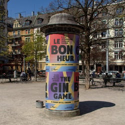 Logo- und Plakatkonzepte für Das Europäische Theater