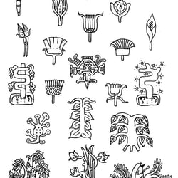 Sticker Maya (Fineliner)