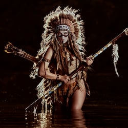 Christian Schirbort Photography Indianer Kriegerin People