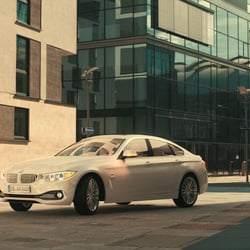 Visualisierung eines BMW 4 Series Gran Coupè Luxury Line – Outdoor – vfx