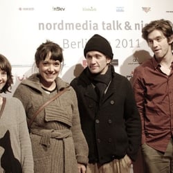 Die nordmedia-Wand