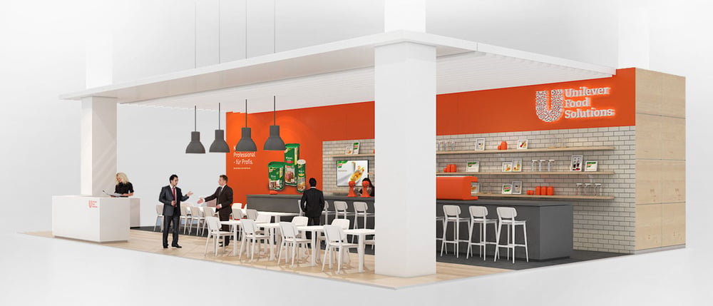 Modulares Messekonzept für Unilever