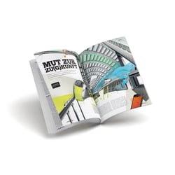 TÜV Süd  Futuristisch-technische Illustrationen, Kundenmagazin