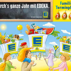 Edeka Familienterminplaner 2009