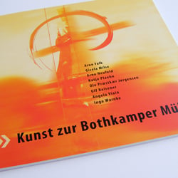 Titel Kunstkatalog „Kunst zur Bothkamper Mühle“