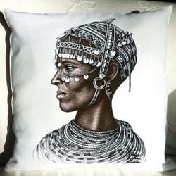Kissen 40×40 cm „Rendille Woman“