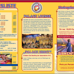 Knippis Bowling Palace – Produktfolder