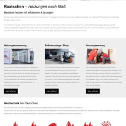 Raatschen Heizung – Startseite komplett