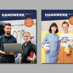 Titelbilder Magazin Handwerk in Berlin