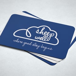 Sheep Well Visitenkarten / Logo