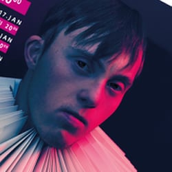 Veranstaltungsplakat// HAMLET HANDICAPPED