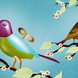 Aufziehvogel