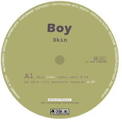„Skin“ [LP-Aufkleber]