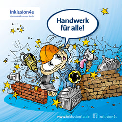 Banner inklusion4u | Handwerk für alle!
