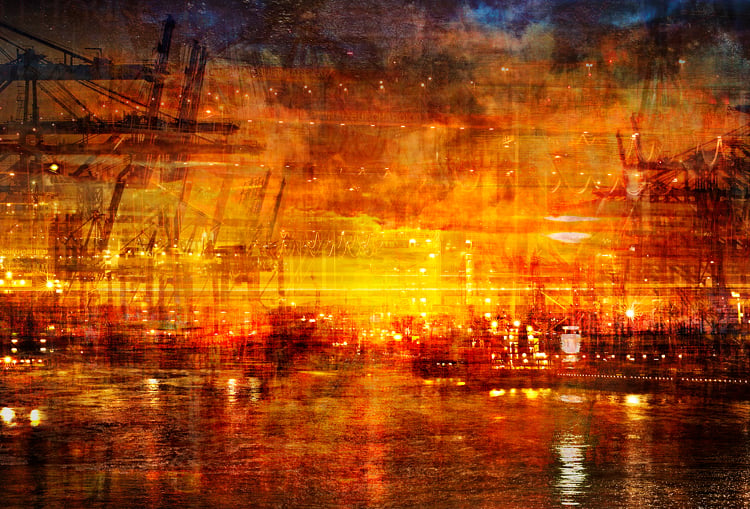 Komposition Hamburg – Das Licht