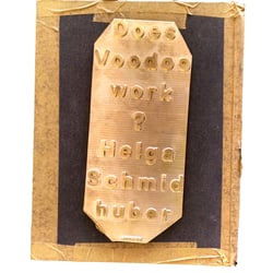 Does Voodoo work, Prägestempel