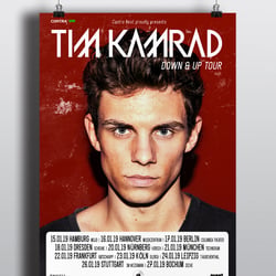 Plakatdesign „Tim Kamrad“