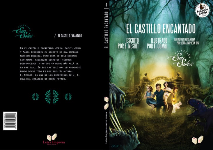 Cover art—Book “The Enchanted Castle ”—Editorial Letra Impresa (Argentina 2011)