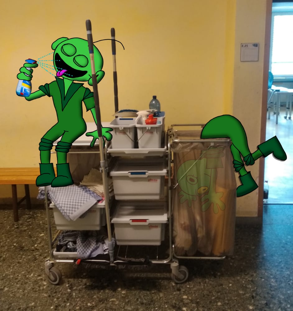 Übersicht meiner Arbeiten (Illustration für den Englischunterricht einer Kollegin)