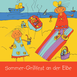 Plakat mit Illustration