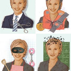 Portrait Variationen