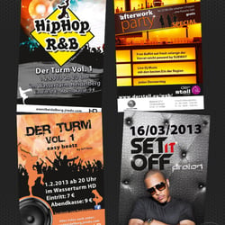 Flyer für die Eventagentur Smittbrothers aus Stuttgart
