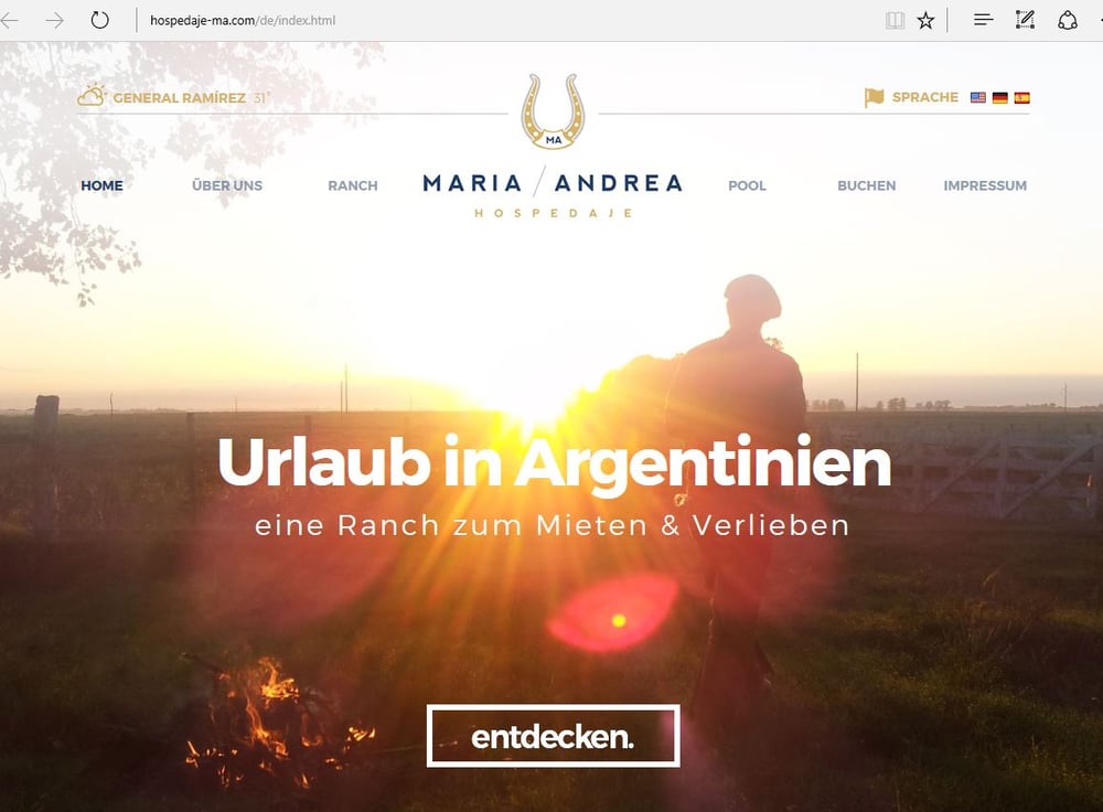 Screen-Shot Ranch „Maria Andrea“