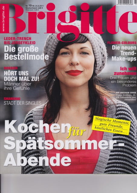 Brigitte Coverproduktion August 2011