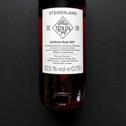 Back label