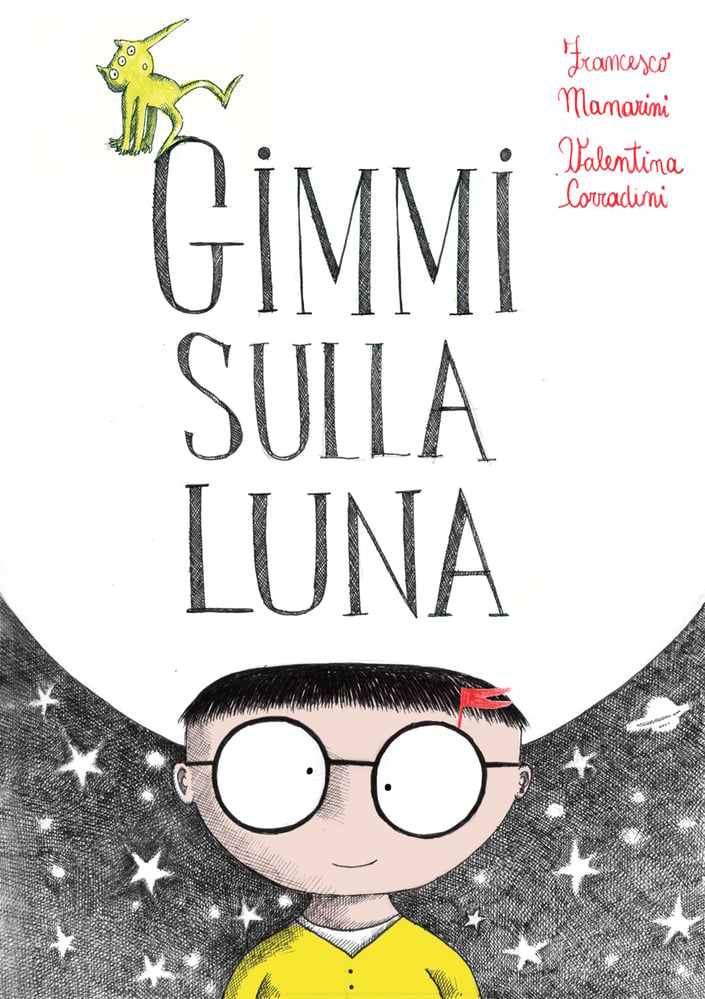Gimmi auf dem Mond- Buchproject kinderbuch cover
