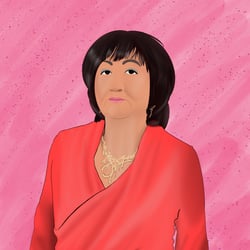 Porträt einer Frau