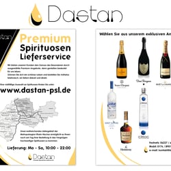 Flyer: Dastan Getränke- /Lieferservice