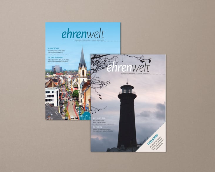 Titelseiten Ausgabe 1 & 2