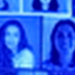 Ideenwand bei Schwarzlicht