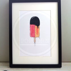 LICK it! | acryl/fineliner