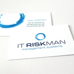 Hoffmann Consulting: Logoentwicklung „IT RiskMan, 2015