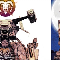 Concept Art & Charakter Design, Robot-Shaman