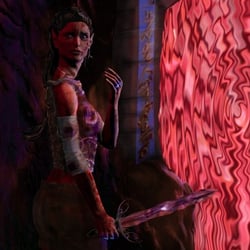 Cover des Fantasy-Romans „Lacarnas Flucht“