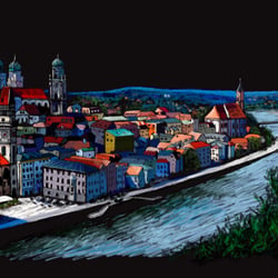 Digital Painting – Passau