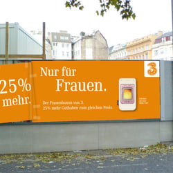 Extrabreites Plakat