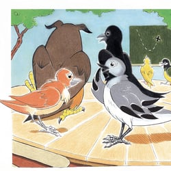 Jonis Stimme – Kinderbuch Illustrationen