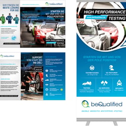 Flyer und Roll-Up Gestaltung