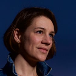 Portrait blaue Stunde