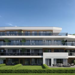 Aussenvisualisierung der Wohnoase Baderstraße