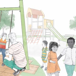Spielplatz Kindergarten